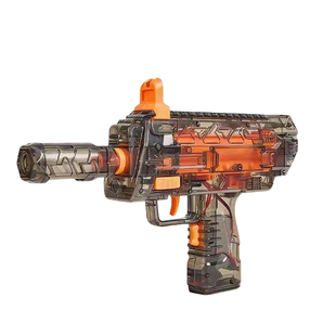 新款摔枪炮儿童网红电动发射器8鞭枪炮mp7男孩子连发手枪礼物玩具