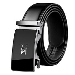 七匹狼男士皮带真皮纯自动扣牛皮