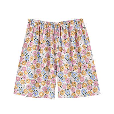 棉绸睡裤+不起球不褪色