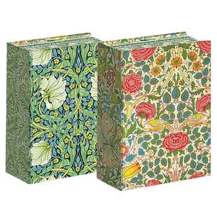 现货包邮【两款封面随机发一】 William Morris 100 postcards 现代设计之父 威廉·莫里斯 高清名作花纹设计合集 100张明信片