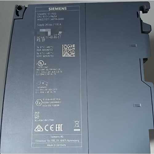 议价6ES7517-3AP00-0AB0西门子模块主机中央处理器 裸机质保一年