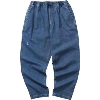 nauticawhitesail宽松牛仔裤