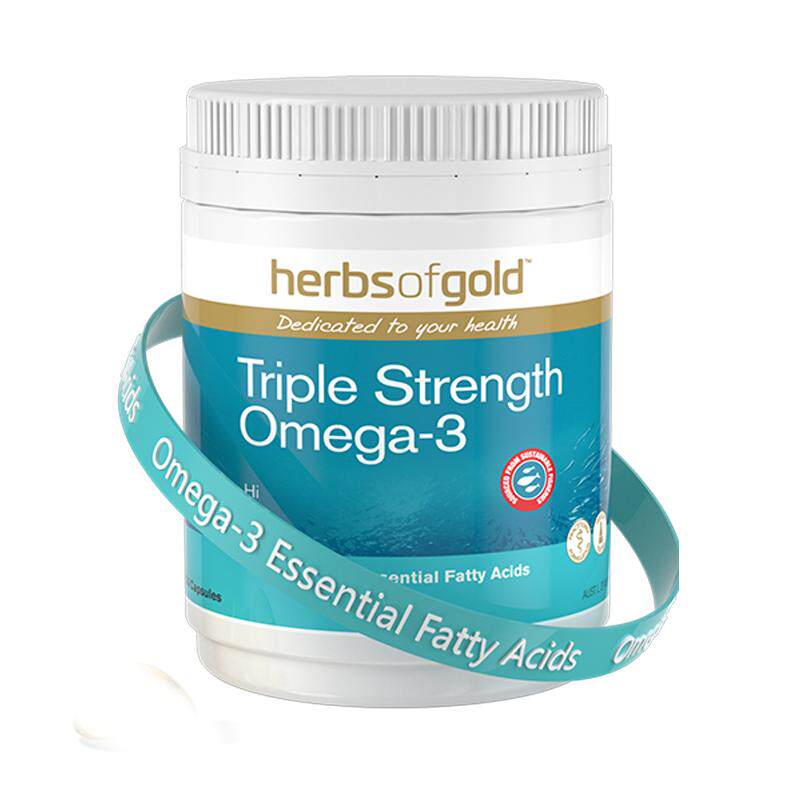 Herbsofgold深海鱼油软胶囊omega