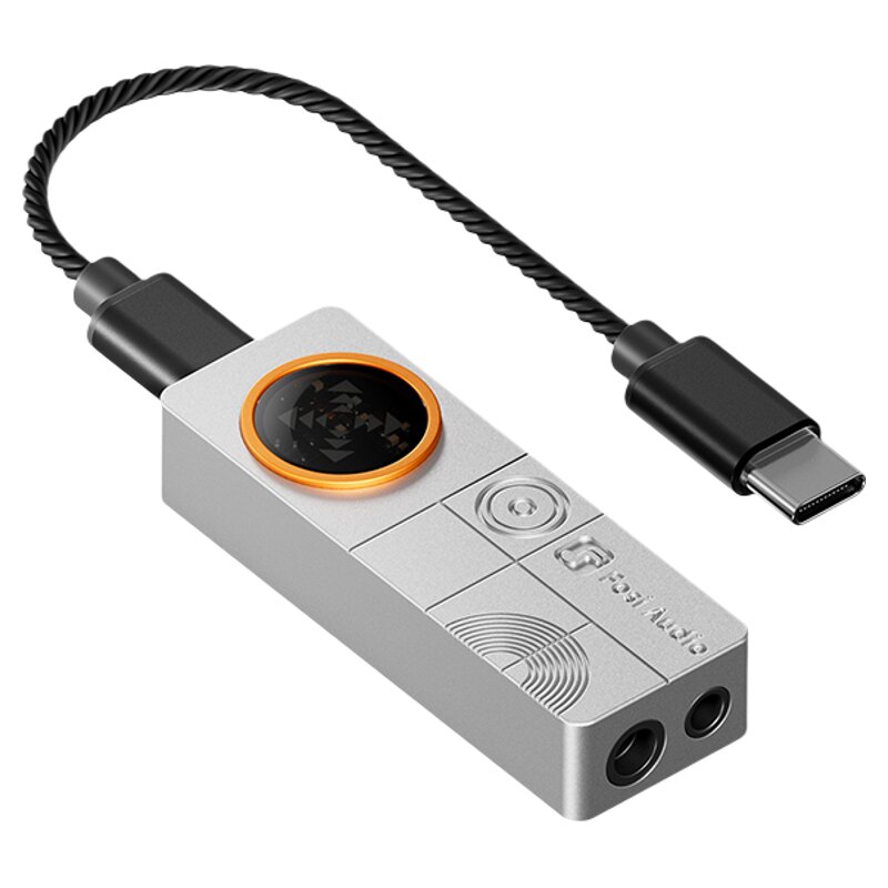 FosiAudio弗西DS3小尾巴XMOS便携解码耳放游戏电脑手机hifi放大器