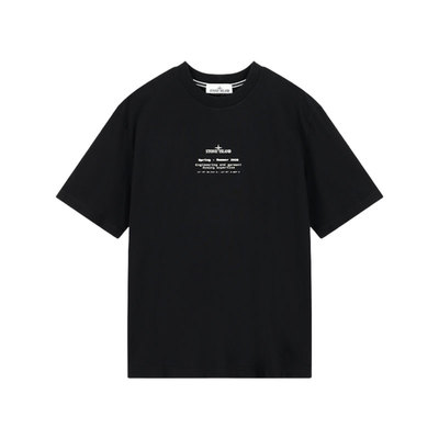 石头岛男士圆领短袖T恤