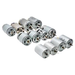 马达带线直流大功率大扭力电机玩具模型高转速电转带端子线碳刷