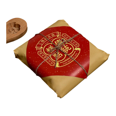 传统牛皮纸月饼包装纸蛋黄酥