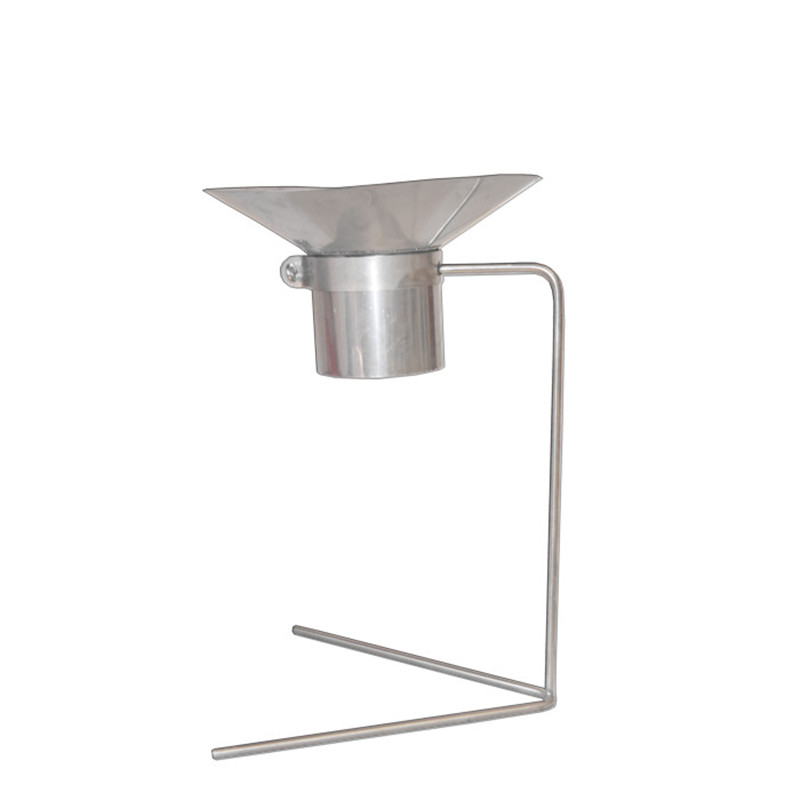 熟食包装漏斗不锈钢真空袋口防油食品装袋工具带支架大口径漏斗