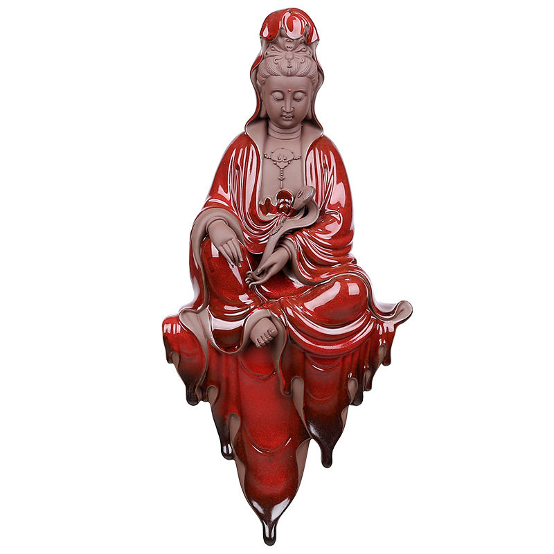 如意陶瓷镇宅风水保平安观音佛像