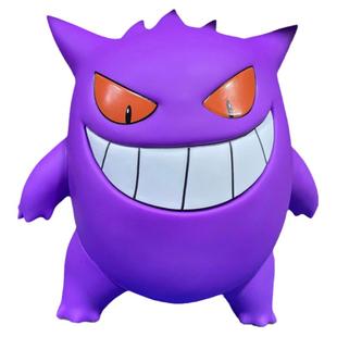 正版神奇宝贝耿鬼1/1公仔手办模型鬼斯通潮玩摆件雕像生日礼物男