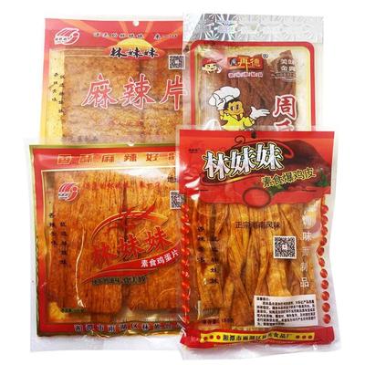 林妹妹面筋麻辣片素爆鸡皮条