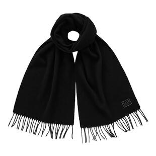 ELLE HOMME红色羊毛围巾男士户外保暖送礼礼盒装简约含山羊绒围脖