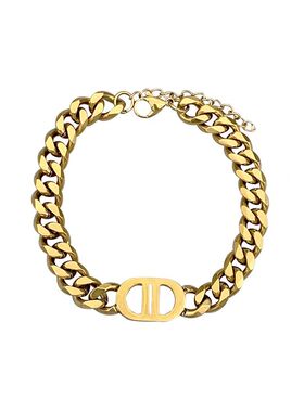 女小众冷淡风CD字母手链手镯