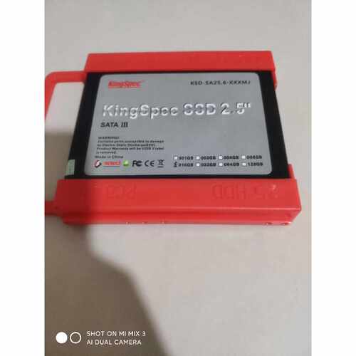议价出闲置KingSpec金胜维2.5寸固态硬盘16GB容量可维修