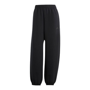 【自营】adidas阿迪达斯宽松可收口篮球运动裤女针织长裤 JM1652