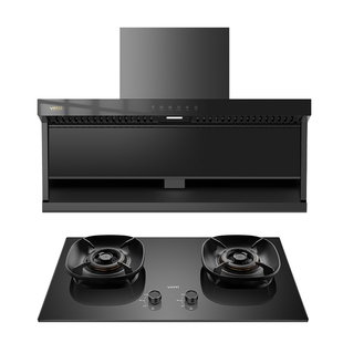 华帝抽油烟机燃气灶套餐小飞翼K7顶侧双吸厨房自动清洗烟灶套装