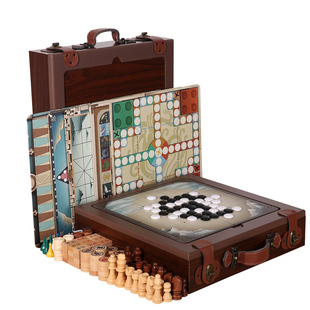 飞行棋五子蛇棋儿童版棋盘多合一大全套装下棋类益智玩具小学生