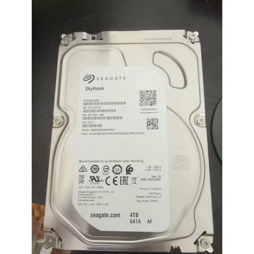 可维修议价  希捷酷鹰SkyHawk4TB机械型号ST4000VX0003.5寸SATA接
