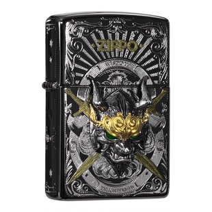 zippo打火机正版官方正品般若幽瞳防风煤油火机送男生高级礼物