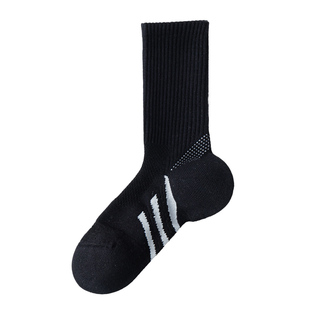 羽毛球袜子女中筒专业运动夏季跑步骑行袜防滑减震跳绳健身网球袜