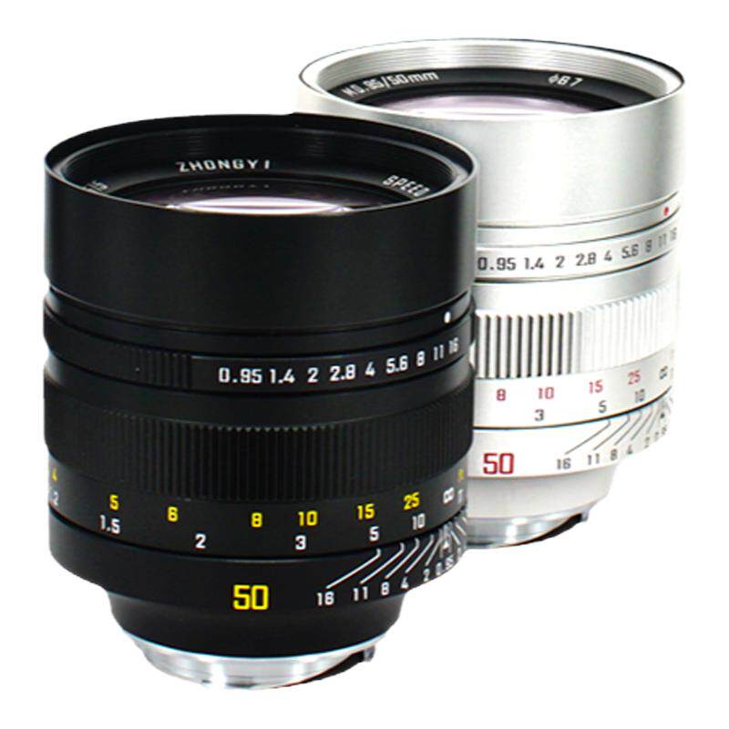 中一光学 50mm f0.95 全画幅超大光圈人像微单镜头 适用于徕卡M口
