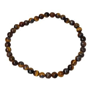 碎银子虎眼石串珠手链女高级感小众设计学生党情侣手串叠戴手饰品