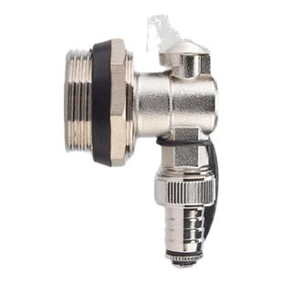 金角金牛地暖分水器放水阀门排水排气排污阀大流量暖气片6一1.2寸