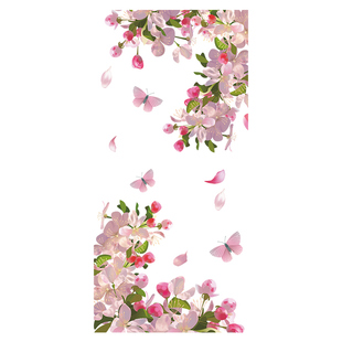 樱花贴纸春季上新春季橱窗玻璃门静电贴窗贴门贴春天装饰春天装饰