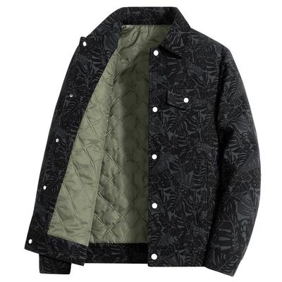 罗蒙翻领冬季夹克防风保暖