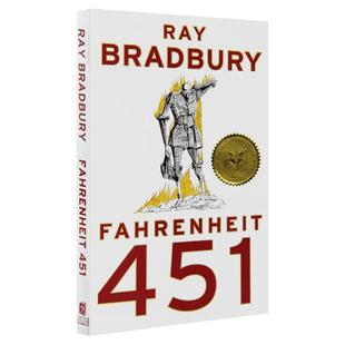 Fahrenheit 451 华氏451度 英文原版 科幻小说书 反乌托邦 Ray Bradbury 雷布拉德伯里 进口英语书籍 全英文版