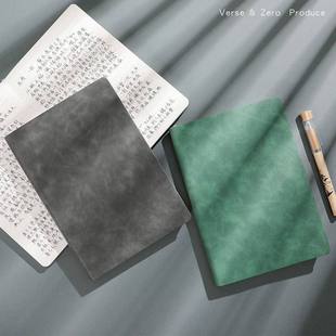 笔记本子高颜值加厚PU本感记事本A5肤手ins系厚高档账本日横线超