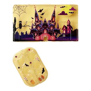 任天堂SwitchOled保护壳保护套硬壳透明万圣节主题ns硅胶套软磨砂