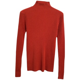 半高领羊毛打底衫女秋冬洋气西装内搭2025新款春秋长袖套头针织衫