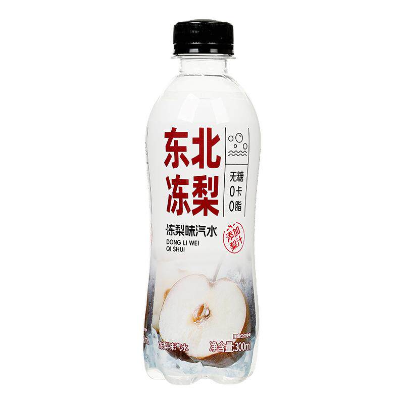 【破损包赔】东北冻梨汽水300ml/瓶气泡水整箱便宜宿舍果味饮料
