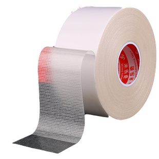 强力胶带高粘度布基两面胶黄色半透明婚庆舞台地毯专用胶布气球地板皮革墙面固定网格特粘防水无痕魔力双面胶