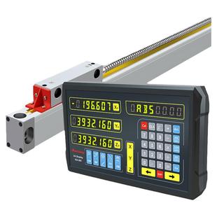 日本三量电子数显光栅尺高精度位移传感器机床铣床车床数显表磨床