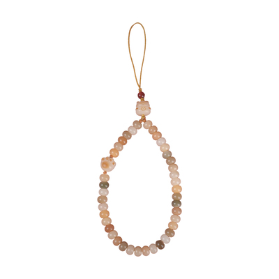 庙街文玩招财猫菩提手机挂绳