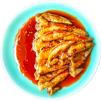 重庆四川卤味下酒菜熟食鸡翅翅尖