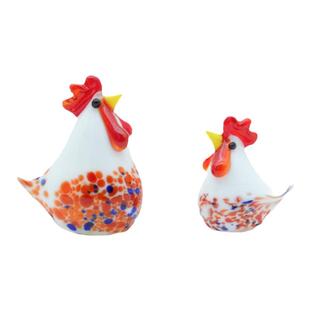 淄博琉璃手工艺术品仿真咕咕鸡博山大公鸡摆件桌面装饰品非遗礼物