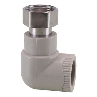 PPR铜活接头热水器不锈钢内丝直接4/6分太阳能弯头三通热熔管配件