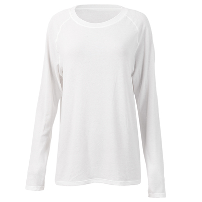 宽松罩衫女慵懒风长袖上衣T恤