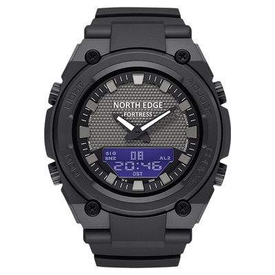 NORTHEDGE男士双显防水运动表