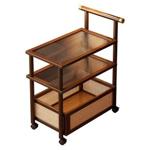 美容院带轮小推车非实木边几多功能置物架简易可移动护肤品收纳架