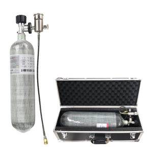 3L高压碳纤维气瓶30MPA 3升高压瓶 碳纤维气罐 防爆大转小气瓶