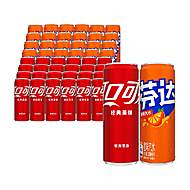 可口可乐原味330ml*24罐+芬达330ml*24罐