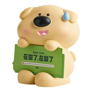 【在做了，在做了】打工人桌面摆件女生工位情绪稳定治愈神器礼物