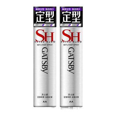 男士自然蓬松定型喷雾发蜡