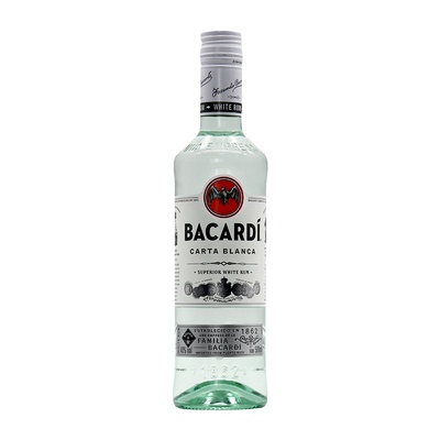 Bacardi百加得白朗姆酒500ml