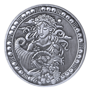 十二星座幸运硬币 天秤水瓶射手双子星座银币送女友纪念章礼品