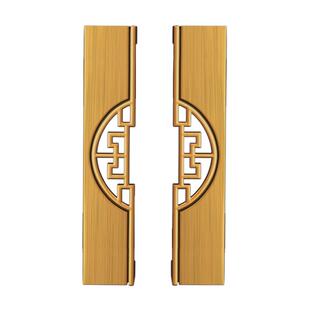 古铜色中式柜门拉手仿古新中式衣柜橱柜柜子抽屉厨房复古门把手柄